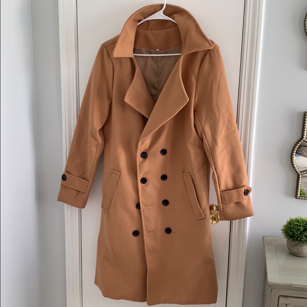 Camel Car Coat